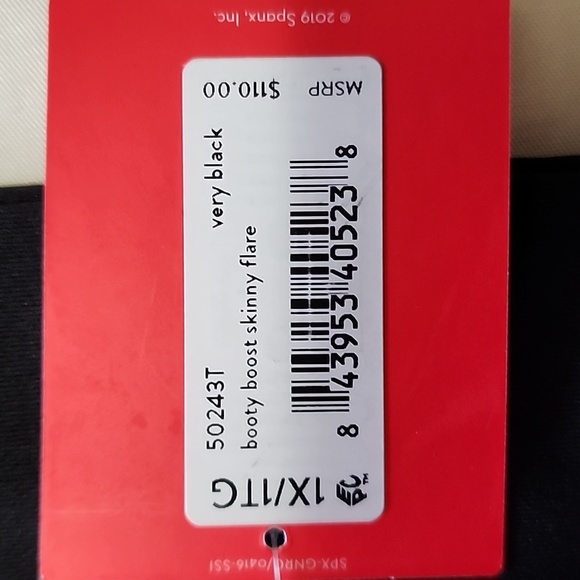 SPANX by Sarah Blakely NWT Tall Flare Black Yoga Pants 1X - Picture 6 of 12